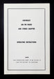 1966 - 1967 AM - FM Radio and Stereo Adapter Operating Instruction Service Manual