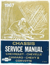 1967 Chevelle Chassis Service and Overhaul Manual Book