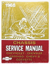 1968 Chevelle and Nova Chassis Service and Overhaul Manual Book