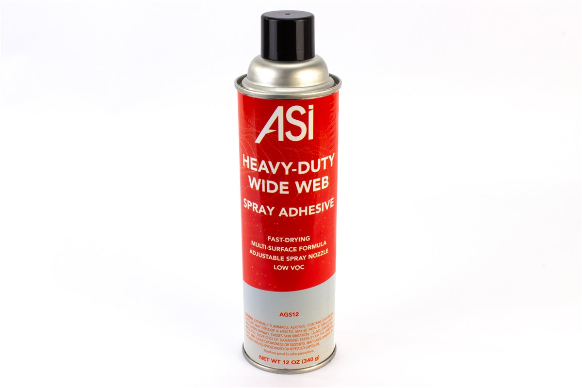 Heavy Duty Wide Web Sticky Stuff Spray Adhesive, 12 oz. Spray Can