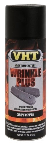 Spray Paint, VHT Wrinkle Plus, Wrinkle Finish Durable Texture Coating, SP201 Black