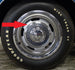 Chevy Rally Rim and SS 5 Spoke Argent Silver Wheel Paint, 11 oz. Spray Can, Angle 2