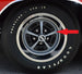 Chevy Rally Rim and SS 5 Spoke Argent Silver Wheel Paint, 11 oz. Spray Can, Angle 3