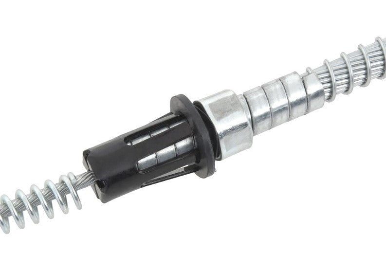 1968 - 1974 Nova Rear Emergency Parking Brake Cable for Rear Drum Brakes, OE Steel, Angle 2