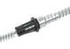 1968 - 1974 Nova Rear Emergency Parking Brake Cable for Rear Drum Brakes, OE Steel, Angle 2