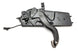 1969 - 1979 Nova Emergency Parking Brake Pedal Assembly, Angle 2