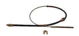 1968 - 1972 Chevelle FRONT Emergency Parking Brake Cable, ALL Except Turbo 400 Trans
