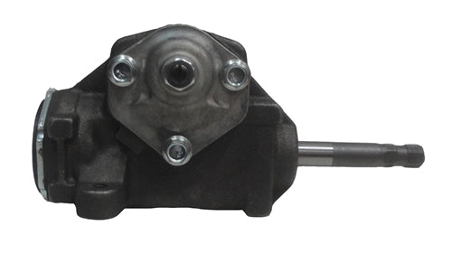 1966 - 1972 Chevelle Manual Steering Gear Box with Rack and Pinion Feel, 16:1 Quick Ratio, Angle 3