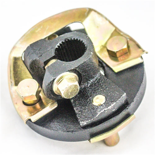 1966 - 1972 Chevelle or Nova Manual and Power Steering Rag Joint Coupler, 3-1/4" OD, For 3/4" 25 Spline Input, Angle 3