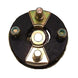 1966 - 1972 Chevelle or Nova Manual and Power Steering Rag Joint Coupler, 3-1/4" OD, For 3/4" 25 Spline Input, Angle 4