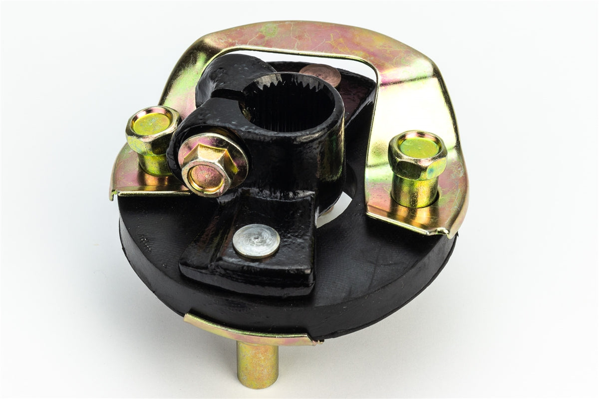 1966 - 1972 Chevelle or Nova Power Steering Rag Joint Coupler, 3-1/4" OD, For 13/16" 36 Spline or 31 Spline with Flat Spot Input Shafts