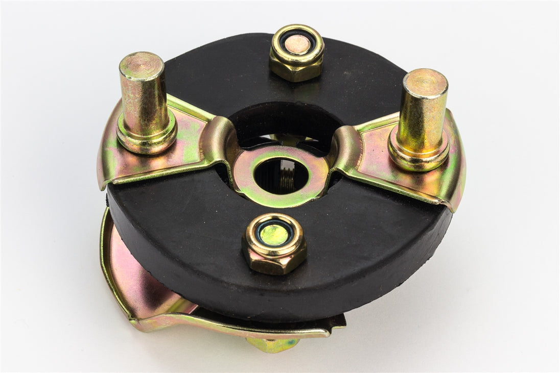 1966 - 1972 Chevelle or Nova Power Steering Rag Joint Coupler, 3-1/4" OD, For 13/16" 36 Spline or 31 Spline, Angle 2