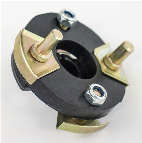 1966 - 1972 Chevelle / Nova Manual Steering Rag Joint Coupler, 3-1/4" OD, For 3/4" 36 Full Spline Round Input, Angle 3