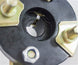 1966 - 1972 Chevelle / Nova Manual Steering Rag Joint Coupler, 3-1/4" OD, For 3/4" 36 Full Spline Round Input, Angle 4