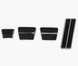Pedal Pad Kit, Manual Transmission without Disc