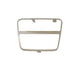 Brake and Clutch Pedal Pad Chrome Trim Bezel, Manual Transmission, Each