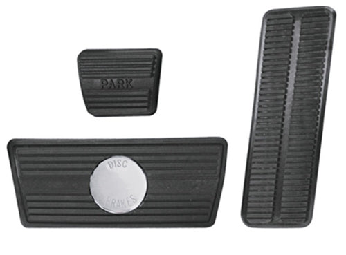 1968 - 1972 Chevelle Pedal Pad Kit, Automatic Transmission with Disc