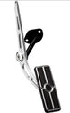 1968 - 1972 Nova Fuel Gas Accelerator Pedal Assembly, Custom Black Anodized Billet Aluminum