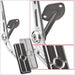 1968 - 1972 Nova Fuel Gas Accelerator Pedal Assembly, Custom Black Anodized Billet Aluminum, Angle 2