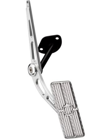 1968 - 1972 Nova Fuel Gas Accelerator Pedal Assembly, Custom POLISHED Billet Aluminum