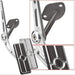 1968 - 1972 Nova Fuel Gas Accelerator Pedal Assembly, Custom POLISHED Billet Aluminum, Angle 2
