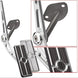 1968 - 1972 Nova Fuel Gas Accelerator Pedal Assembly, Custom POLISHED Billet Aluminum, Angle 2
