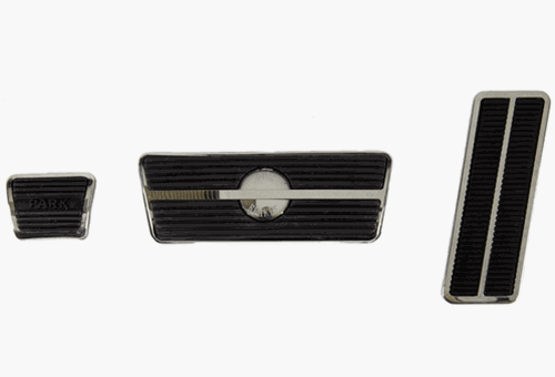 1969 - 1972 Nova Pedal Pad Kit, Automatic Transmission with Disc