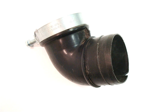 Chevelle or Nova Air Cleaner Base Pre-Heat Plastic Elbow Mounting Tower Clamp, Angle 2