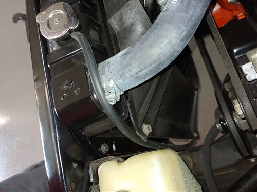 1966 - 1967 Chevelle Fan Shroud, For Big Block Engines, Angle 3