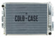 1968 - 1972 Chevy II Nova Big Block COLD-CASE Aluminum Radiator KIT WITH SIDE MOUNTING BRACKETS for Manual Trans, Angle 2