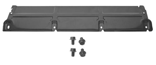 1968 - 1977 BLACK Chrome Radiator Top Panel Heavy Duty, 4 Bolt, 31-1/8 Inches