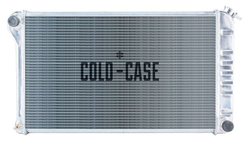 1968 - 1972 Chevelle COLD-CASE Aluminum Radiator for Manual Trans, Angle 2