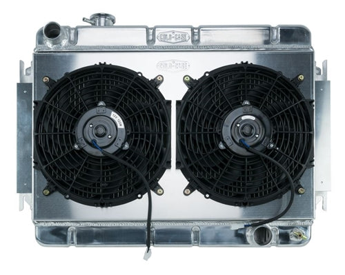1966 - 1967 Chevelle COLD-CASE Aluminum Radiator for Manual Trans