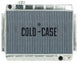 1966 - 1967 Chevelle COLD-CASE Aluminum Radiator for Manual Trans, Angle 2