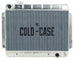 1966 - 1967 Chevelle COLD-CASE Aluminum Radiator for Automatic Trans, Angle 2