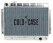 1966 - 1967 Chevelle COLD-CASE Aluminum Radiator for Automatic Trans, Angle 2
