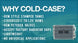 1968 - 1972 Chevelle COLD-CASE LS Swap Aluminum Radiator, Angle 3