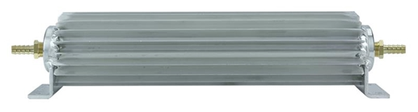 Finned Aluminum External Automatic Transmission Cooler 12"