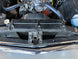 1968 - 1977 Chevelle and Nova Black Radiator Top Panel, 3 Bolt, 23 7/8, Angle 2