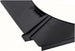 1969 - 1970 Nova Radiator Fan Shroud 3947619, Big Block, 23 Inch, Premier, Angle 2
