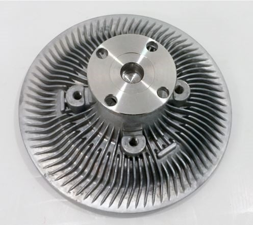1969 - 1972 Chevelle and Nova Engine Cooling Fan Clutch with CV Stamp, Correct OE Style, Angle 2