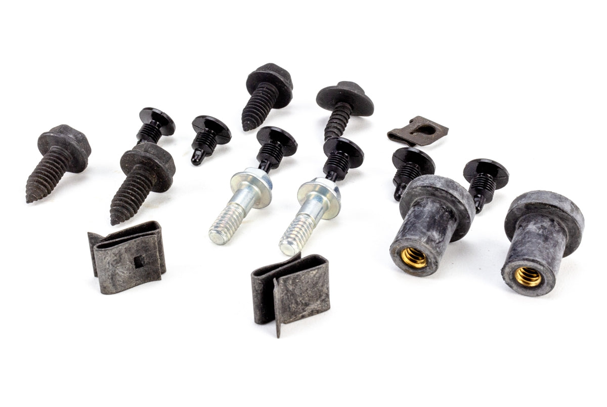 1969 - 1971 Nova Big Block Radiator and Fan Shroud Mounting Hardware Kit, Angle 3