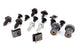 1969 - 1971 Nova Big Block Radiator and Fan Shroud Mounting Hardware Kit, Angle 3