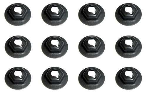 1968 - 1972 Nova Hood Louvers Nut Set, Super Sport, 12 Pieces