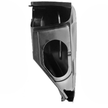 1968 - 1972 Nova Cowl Side Panel, Full 2 Piece Inner and Outer RH, Angle 2