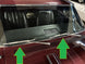 1966 - 1967 Chevelle Lower Windshield Channel Cowl Panel to Dash Top Repair Section, Angle 3