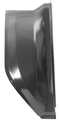 1968 - 1972 Chevelle OUTER Cowl Panel Metal Shoulder, Left Hand