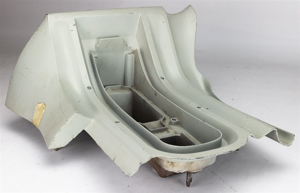 1966 Chevelle Rear Quarter Panel Tail Light Housing Extension, RH Used GM, Angle 8