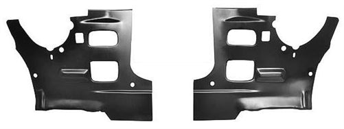 1968 - 1972 Chevelle Rocker Panel To Cowl Reinforcement Metals, Pair