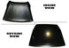 1966 - 1967 Chevelle Roof Skin Panel, 2 Door Hardtop Coupe
